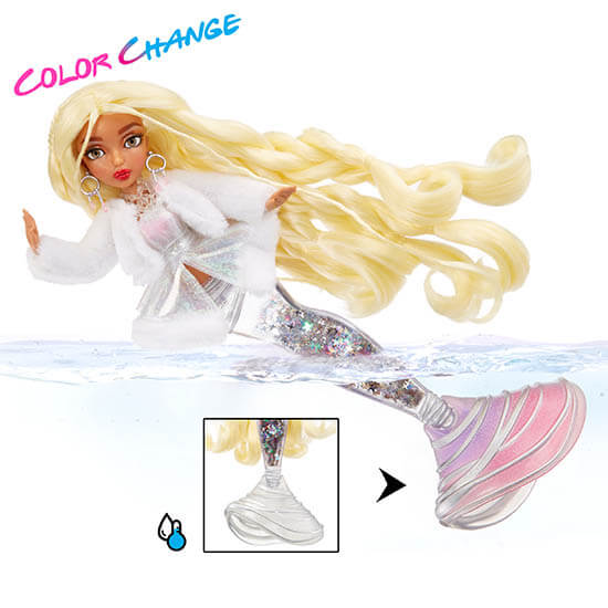 Mermaze Mermaidz™Color Change Riviera™ Mermaid Fashion Doll with